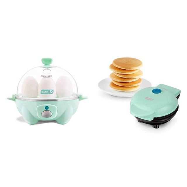 Dash Rapid Egg Cooker: 6 Egg Capacity Electric Egg Cooker - Aqua & Rapid Egg Cooker: 6 Egg Capacity Electric Egg Cooker - Aqua