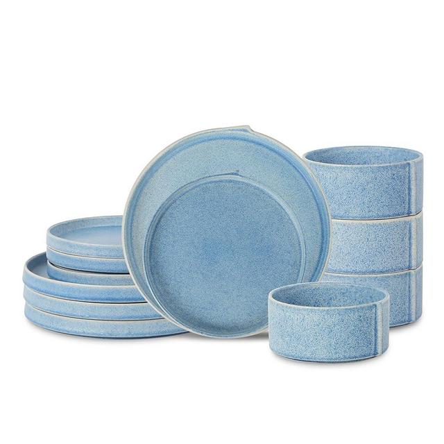 Stone Lain Bao 12-Piece Dinnerware Set Stoneware, Blue