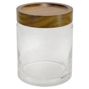 Canister Acacia/Glass Medium - Threshold™