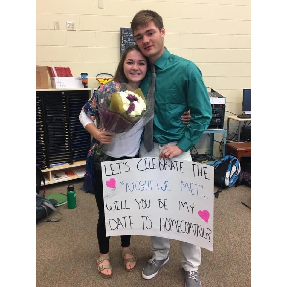 asked me to homecoming right after I sang our song in open mic sophomore year