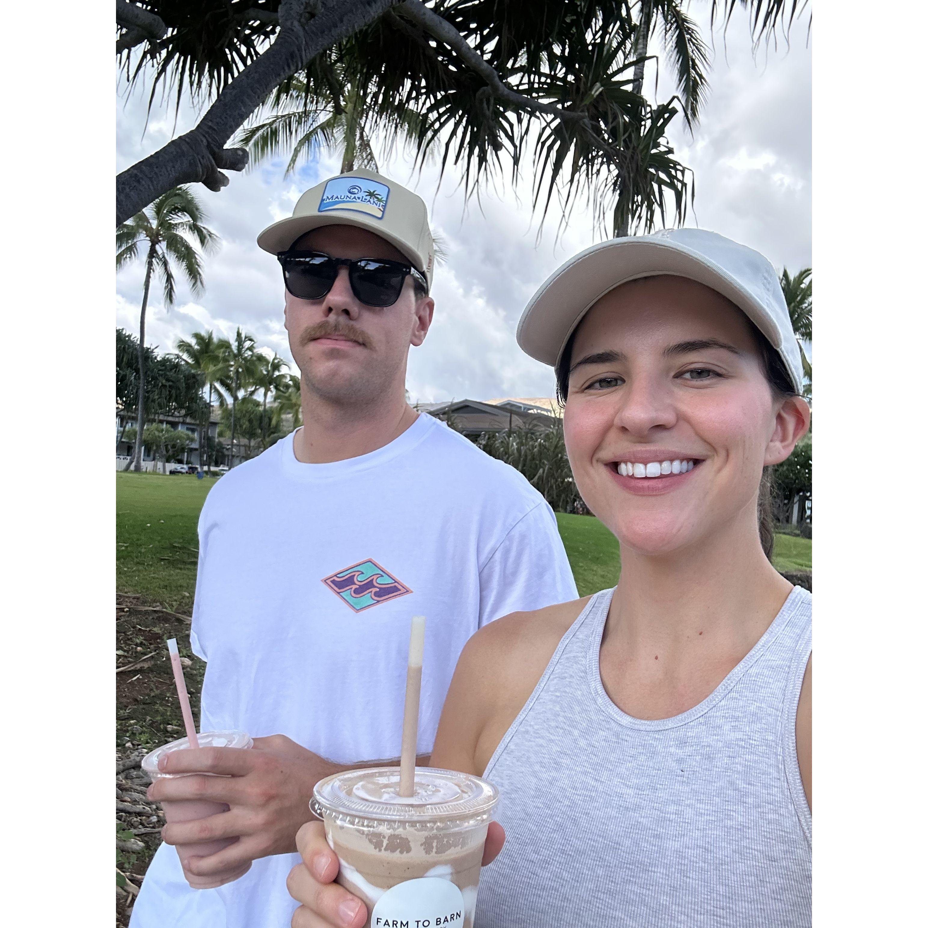 13 dollar smoothie walk