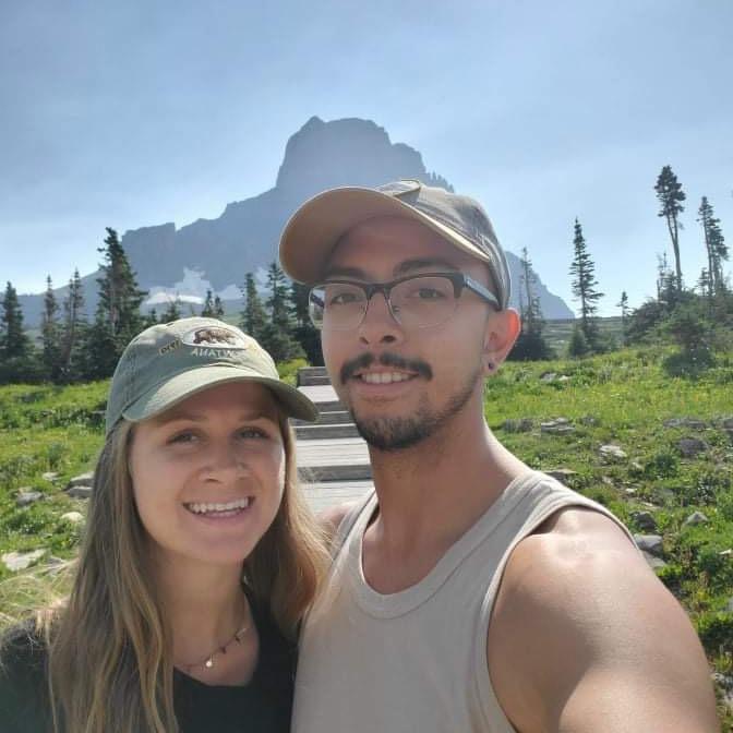 First time in Montana together! We were at Logan’s Pass in Glacier National Park.