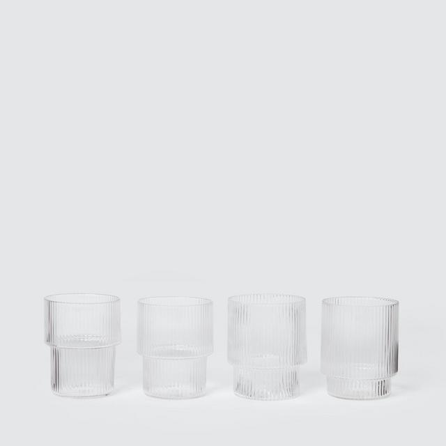 Ripple Glasses, Set of 4