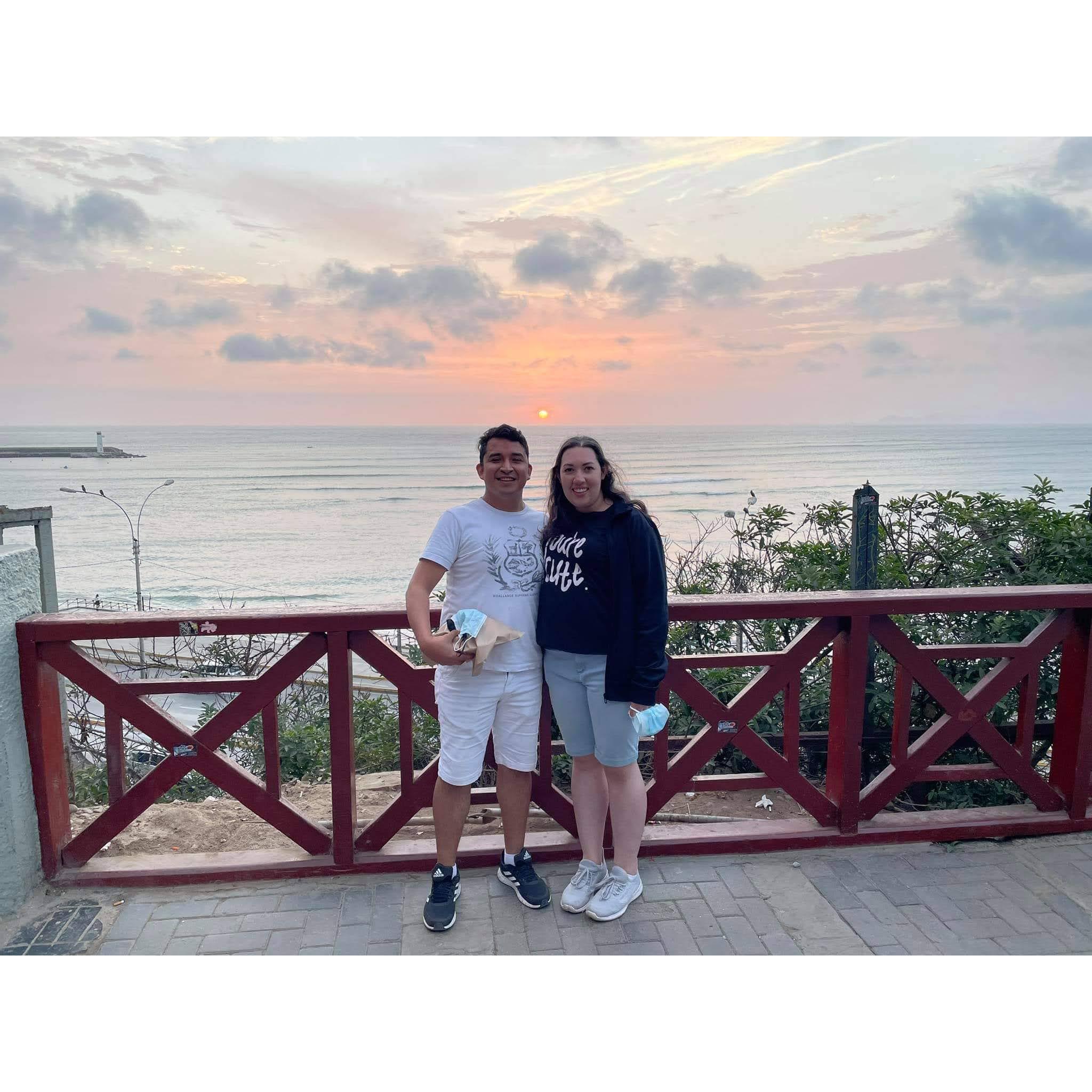 The sunset is so beautiful...but not as beautiful as you ;)