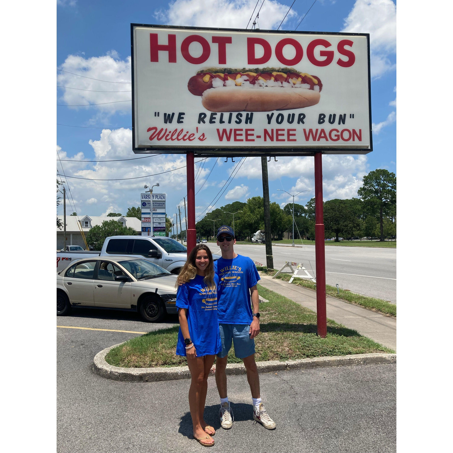 2022. Alex exposes Megan to the Willie's Wee-nee Wagon culture! Immediately hooked!!!