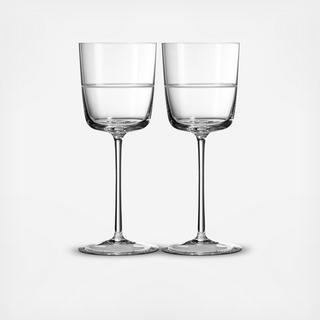 Vera Bande Wine Glass, Set of 2