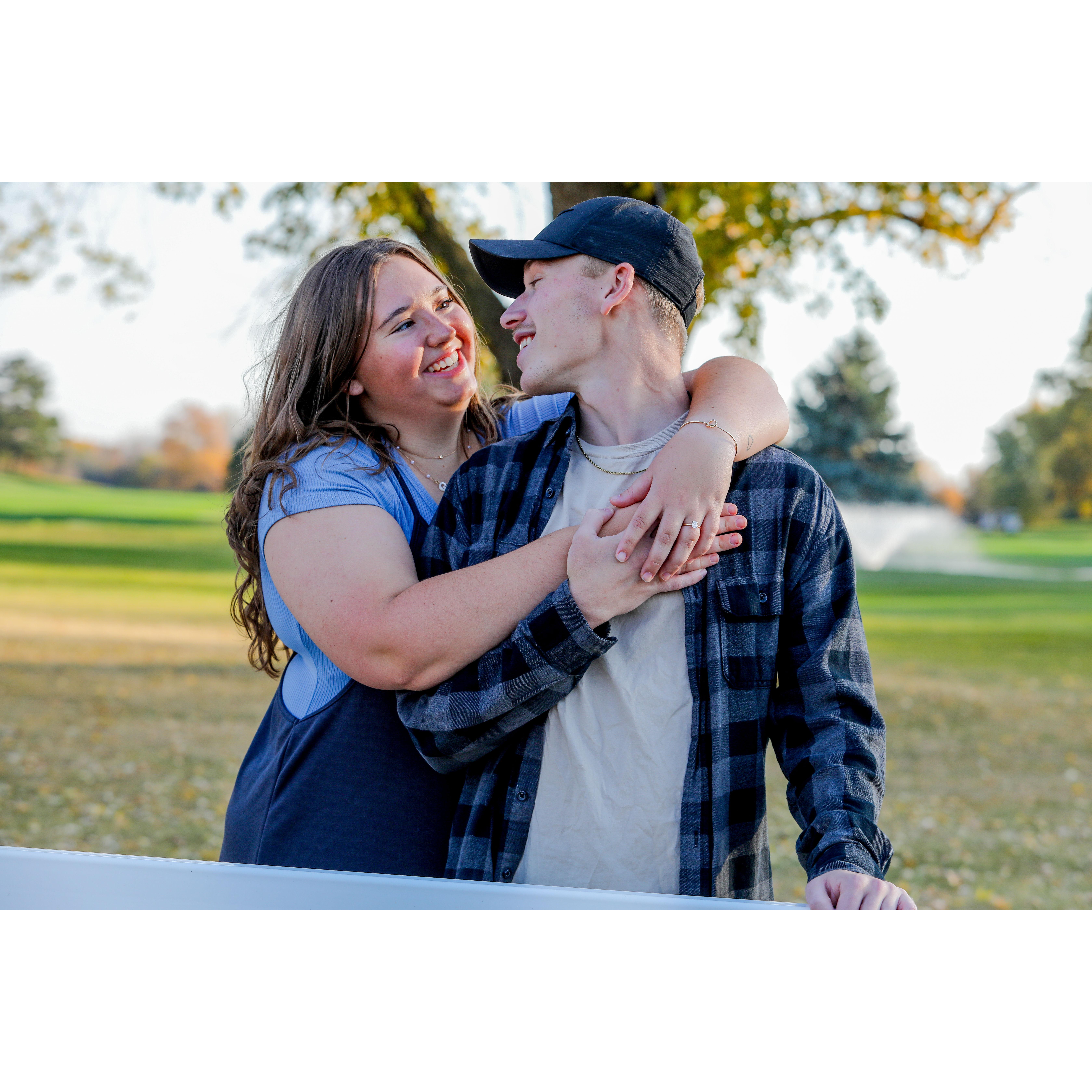 More photos from our engagement session we loved!