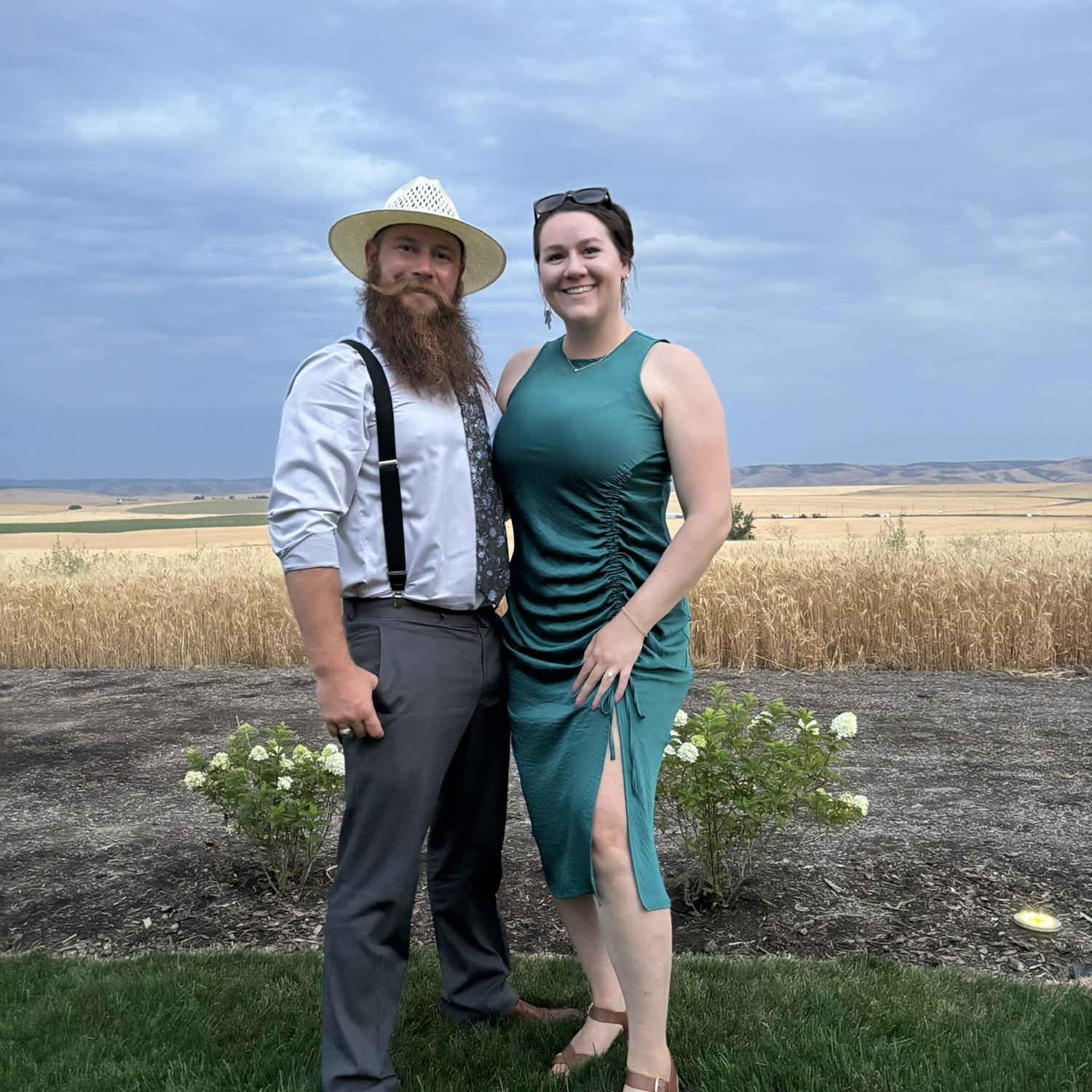 Wedding we attended in Pendleton OR