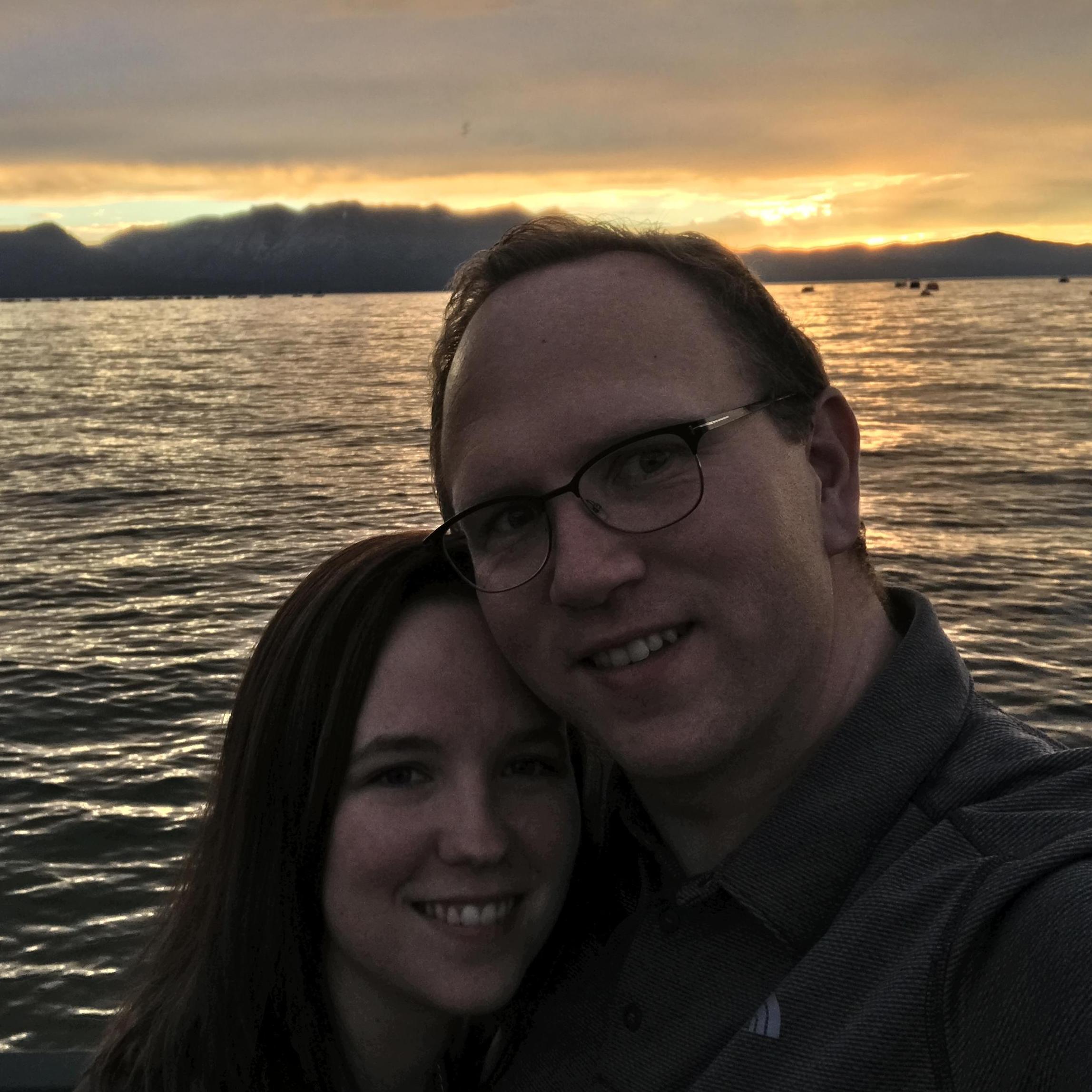 Sunsets in Lake Tahoe are our favorite, Summer 2017