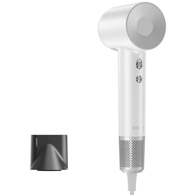 Laifen Swift Hair Dryer, High Speed 200M Ionic Blow Dryer with 110, 000 RPM Brushless Motor for Fast Drying, Low Noise, Hairdryer with Magnetic Nozzle