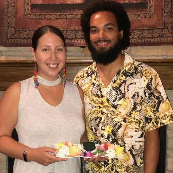 8.2.2019 - After Aaron proposed!