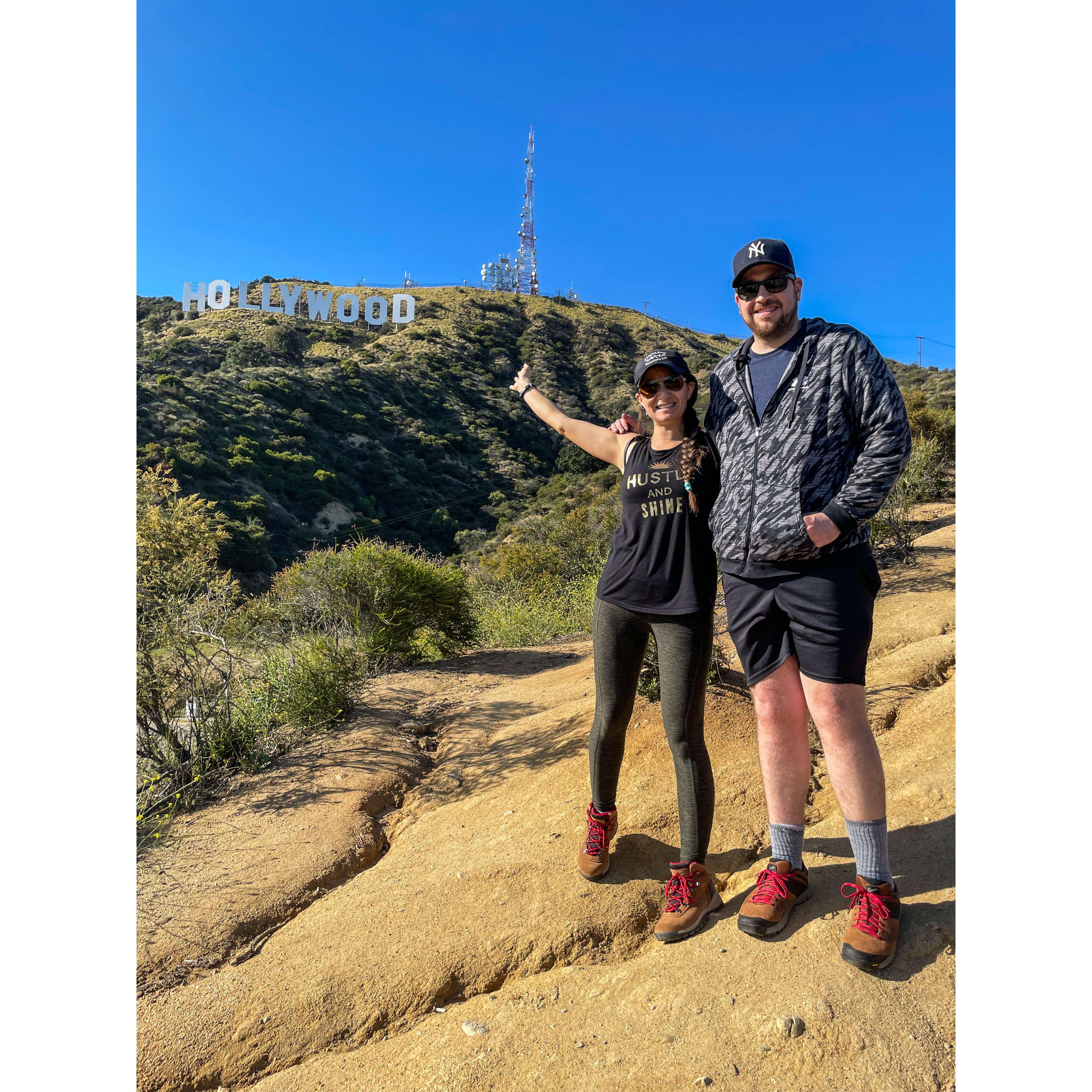 The time we almost got arrested for trespassing the Hollywood Sign.