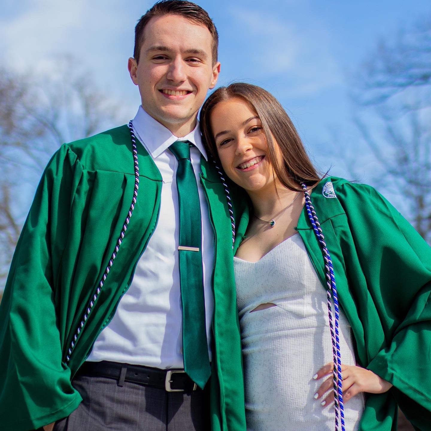 One of our favorite graduation photos together.