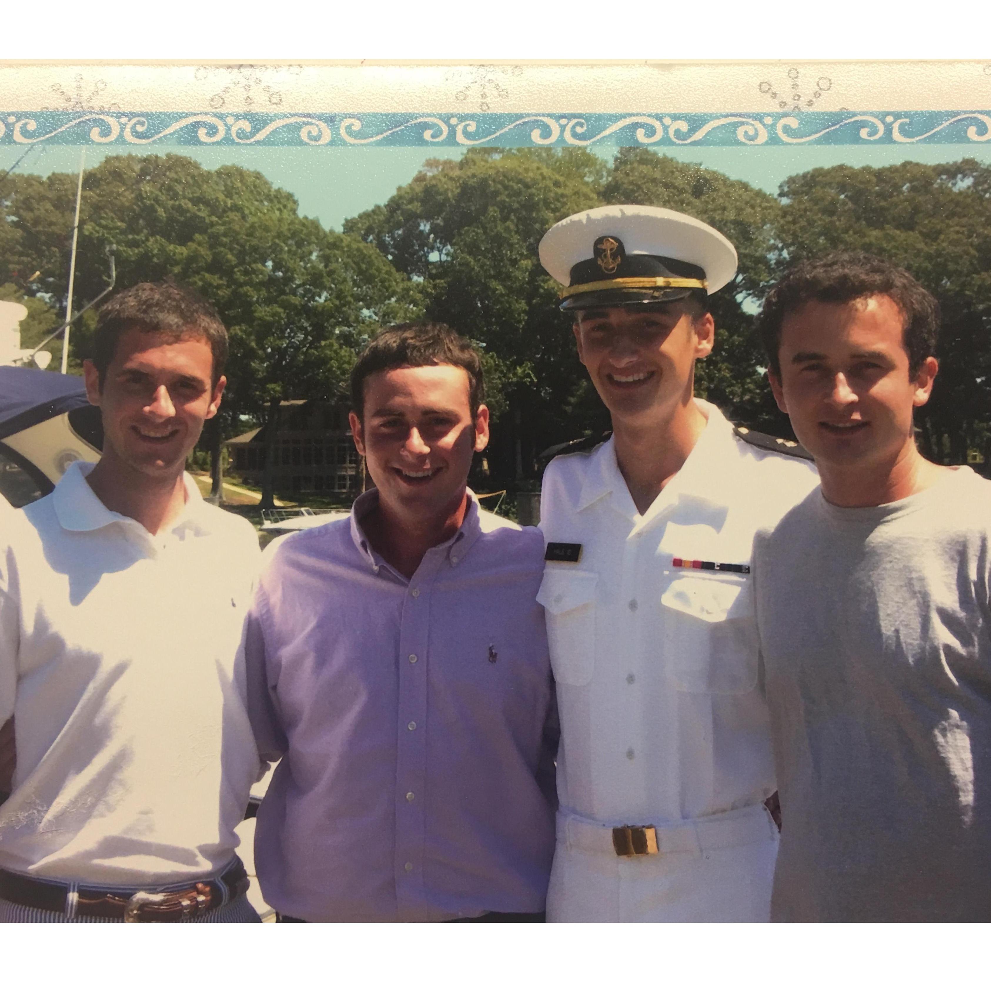 Michael and his Best Men