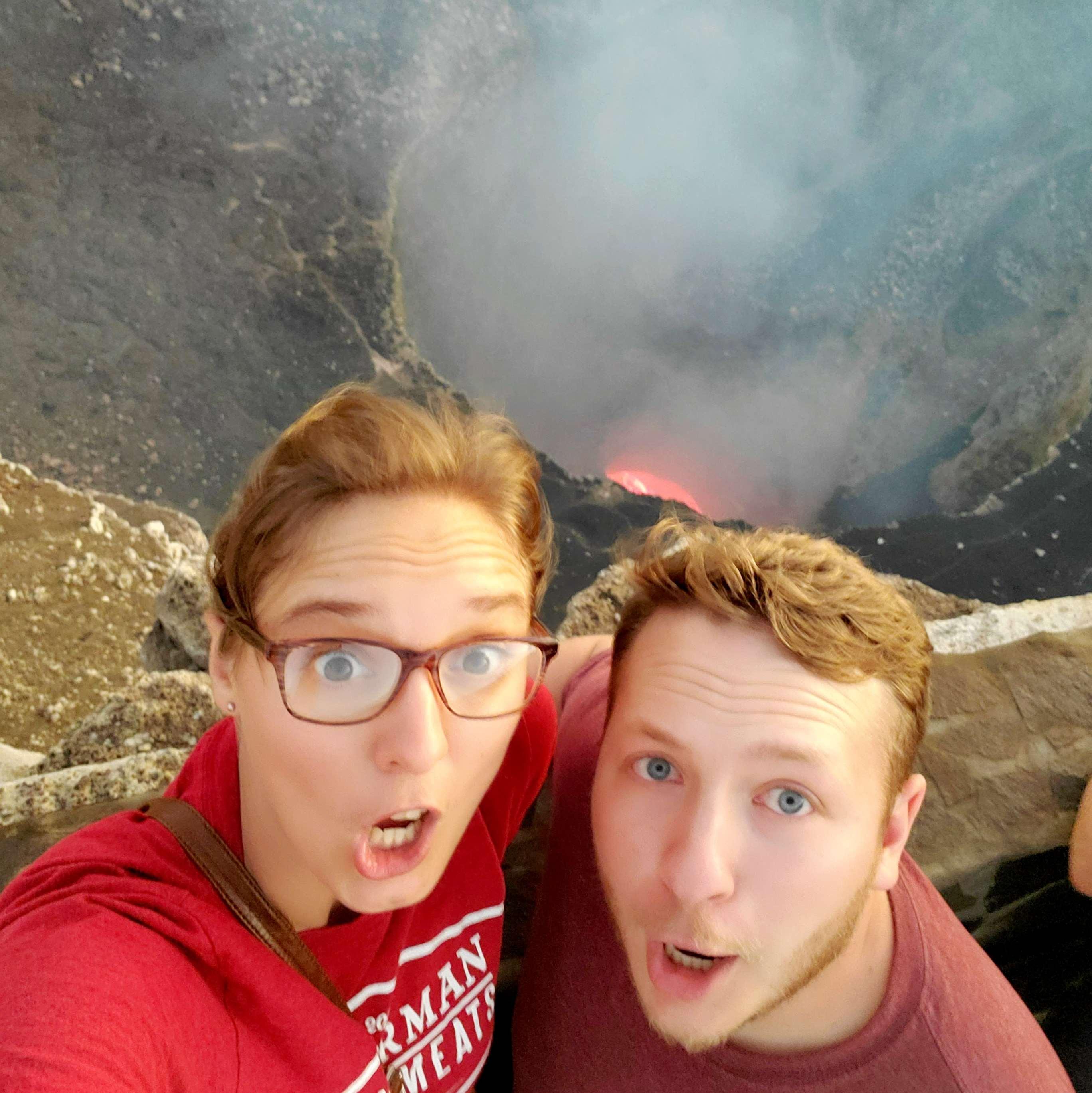 We visited Masaya Volcano while in Nicaragua.