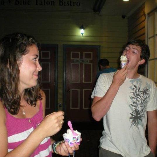 Our adventure began the Summer of 2010 at the College of William and Mary. Though we initially met at frisbee, we fell in love over Cheese Shop, Rummy, and ice cream.