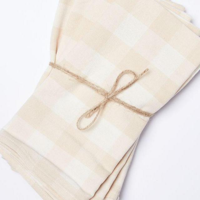 Gingham Napkin Set of 4