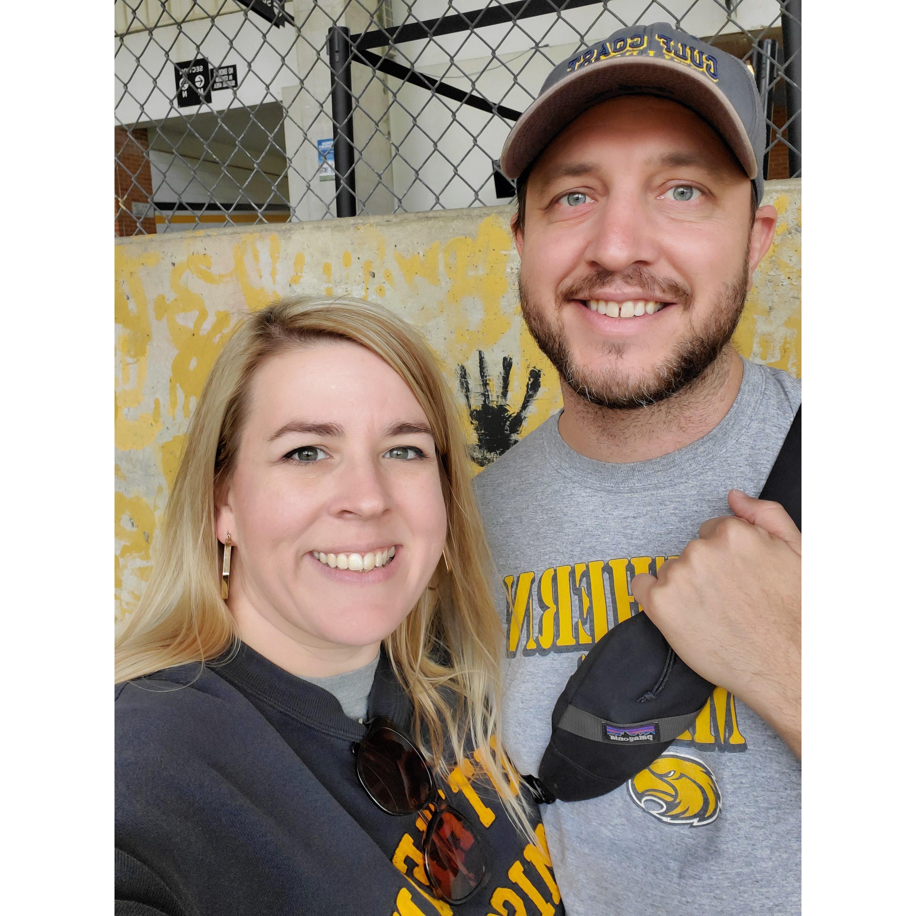 Watching Holton in the Eagle Walk! 🦅