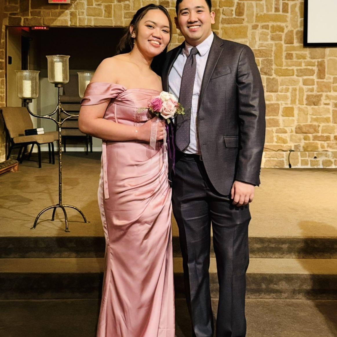 First wedding as guests