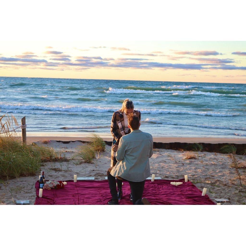 First time being fiancés!
