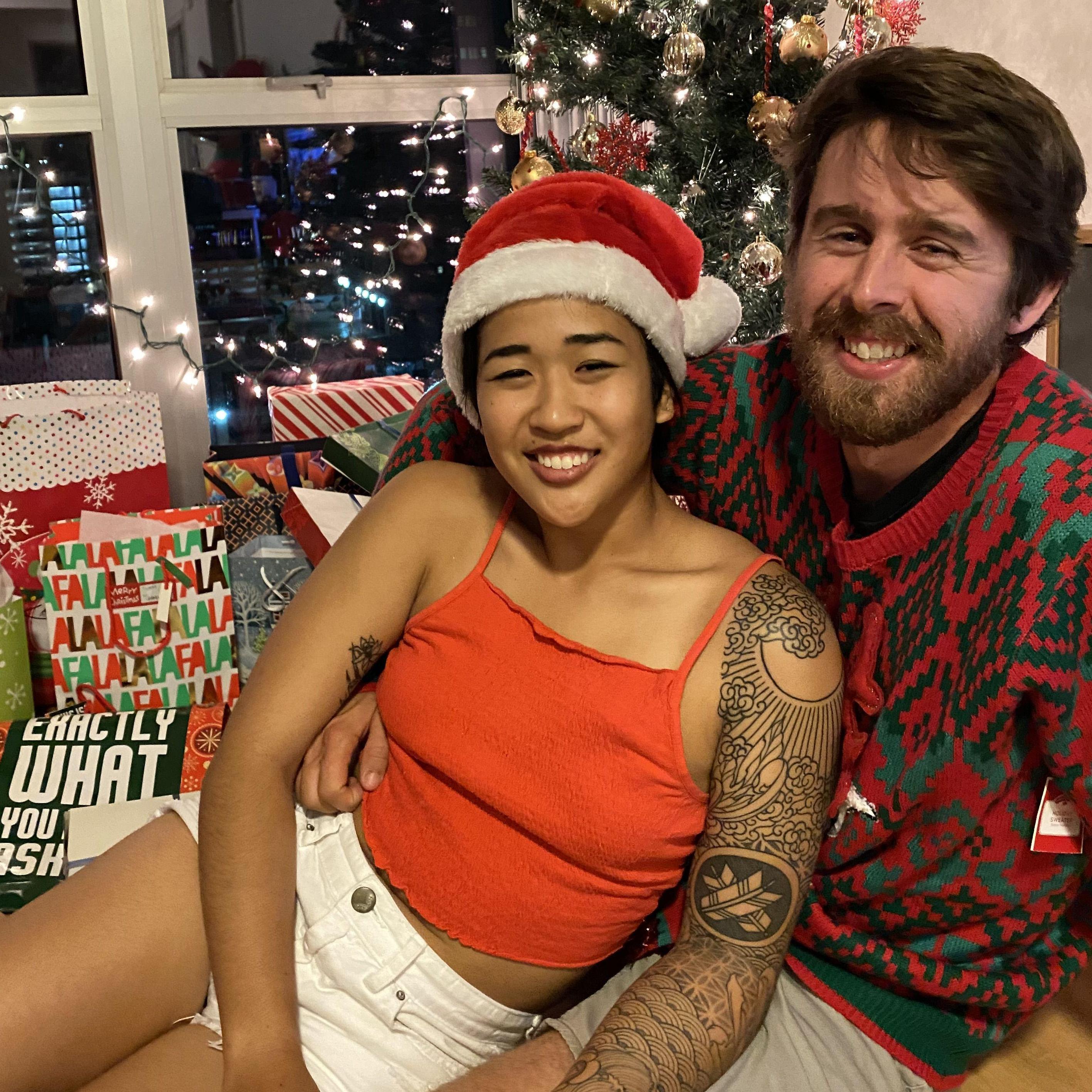 Our first Christmas as a couple!