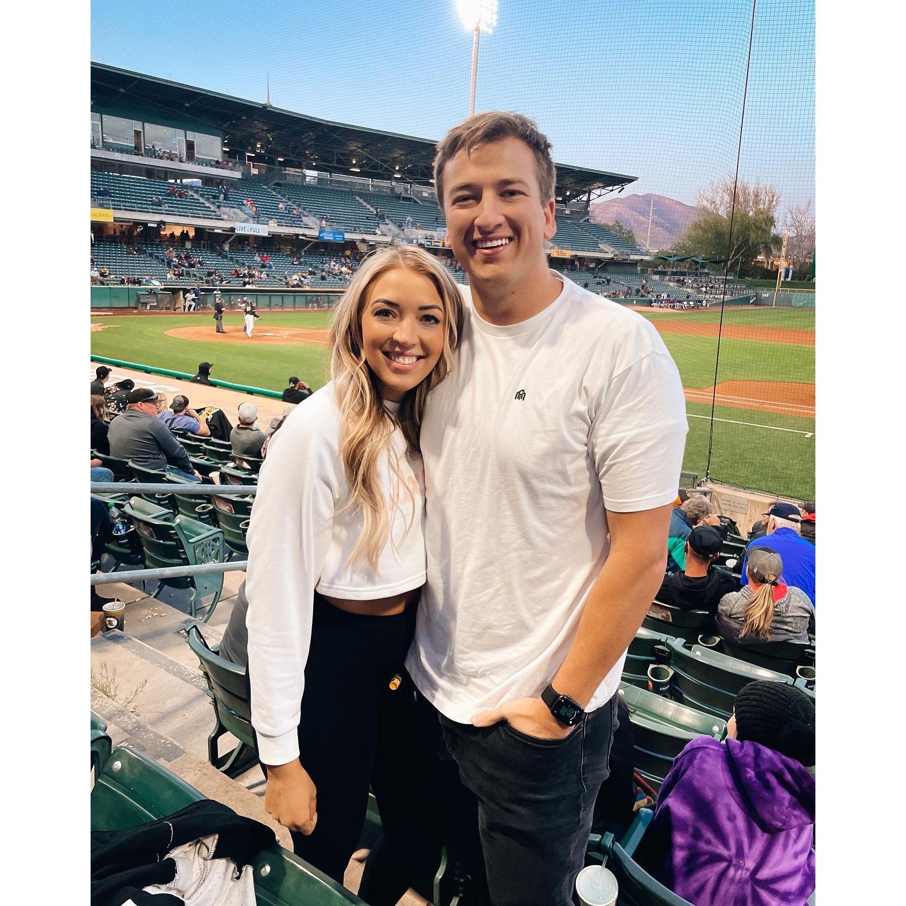 Baseball Date Night