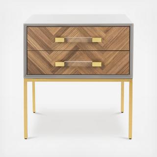 Sanford 2-Drawer Side Table