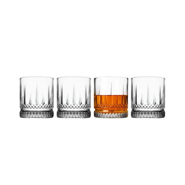 Godinger Dylan Double Old Fashioned Glasses, Set of 4