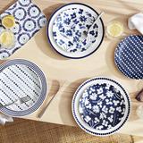 Floral Way Assorted 4-Piece Accent Plate Set