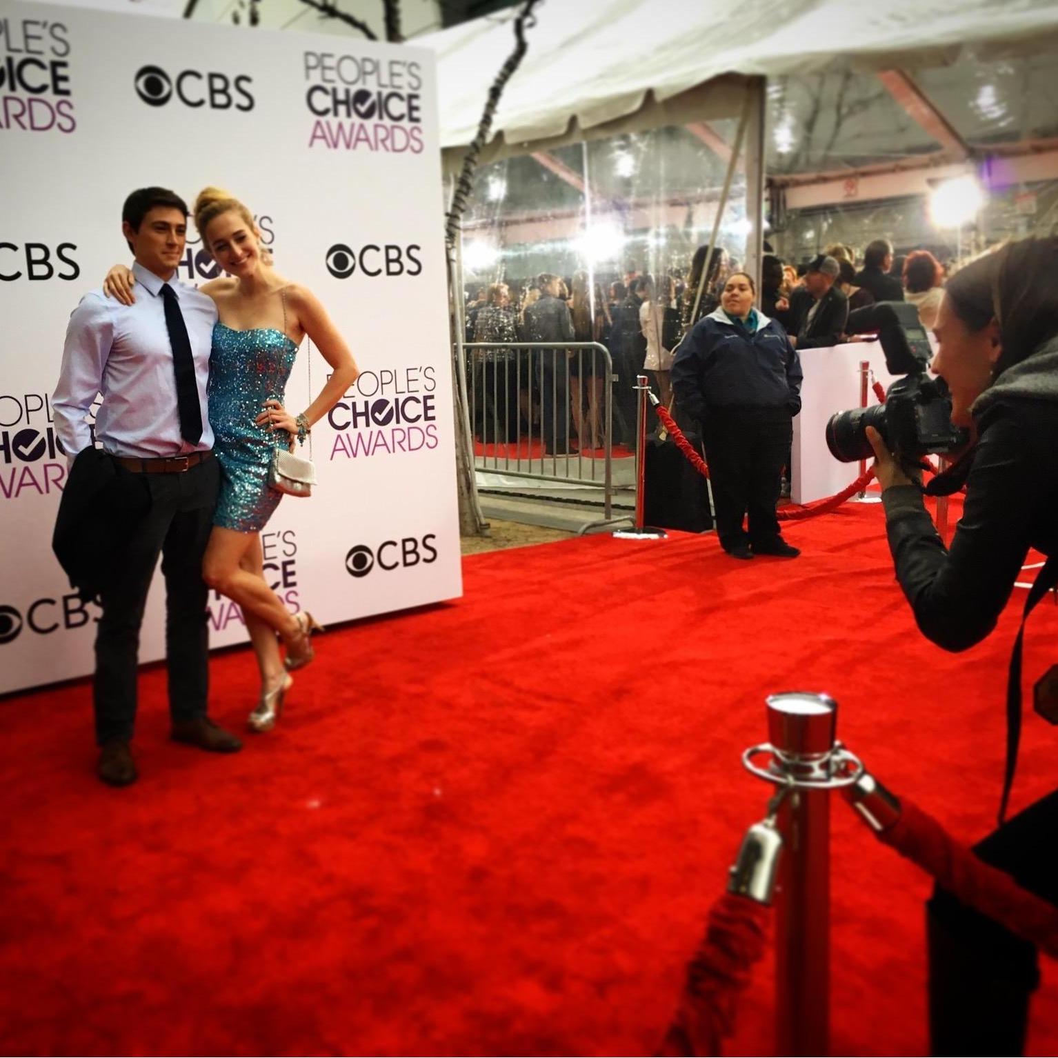 Our first red carpet 🤩