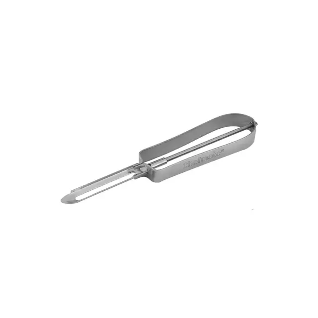 Unique Bargains Home Kitchen Compact Size Light Weight Peelers 6" x 1.2" x 0.4" Silver Tone 1 Pc