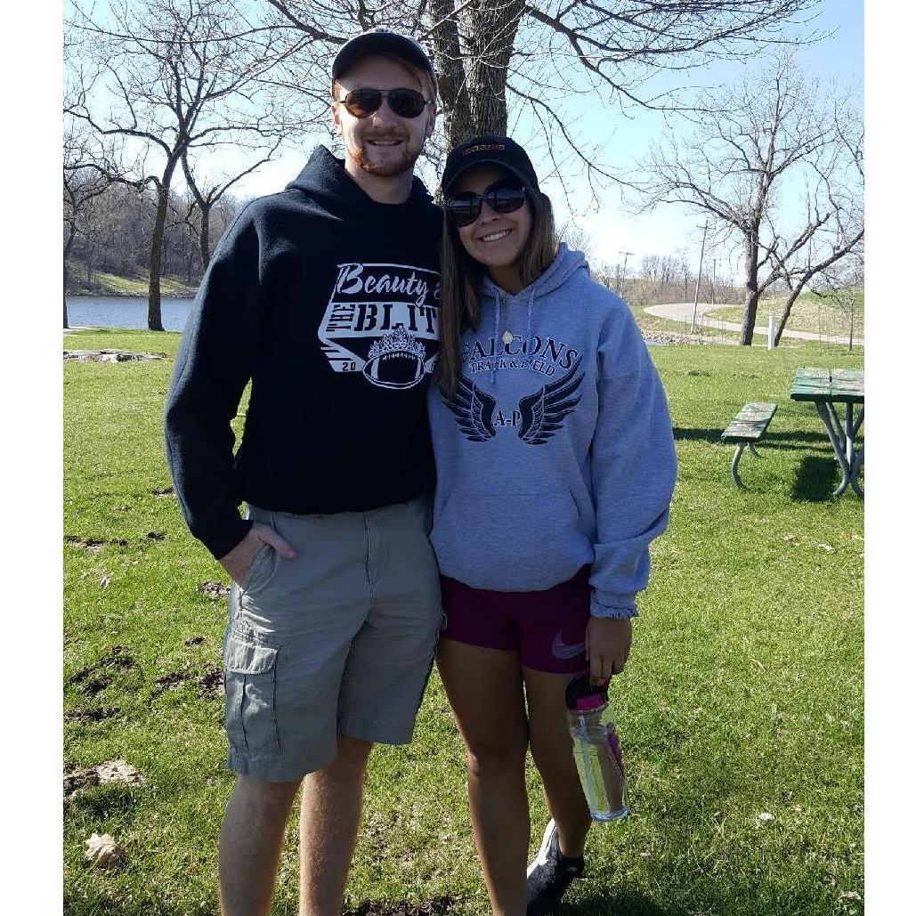 Enjoying a nice day on the lake fishing!