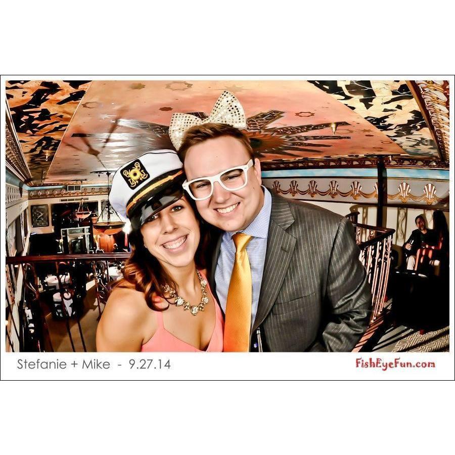 First official date, I was David's date to his friends' wedding in St Louis, this was 09/2014.