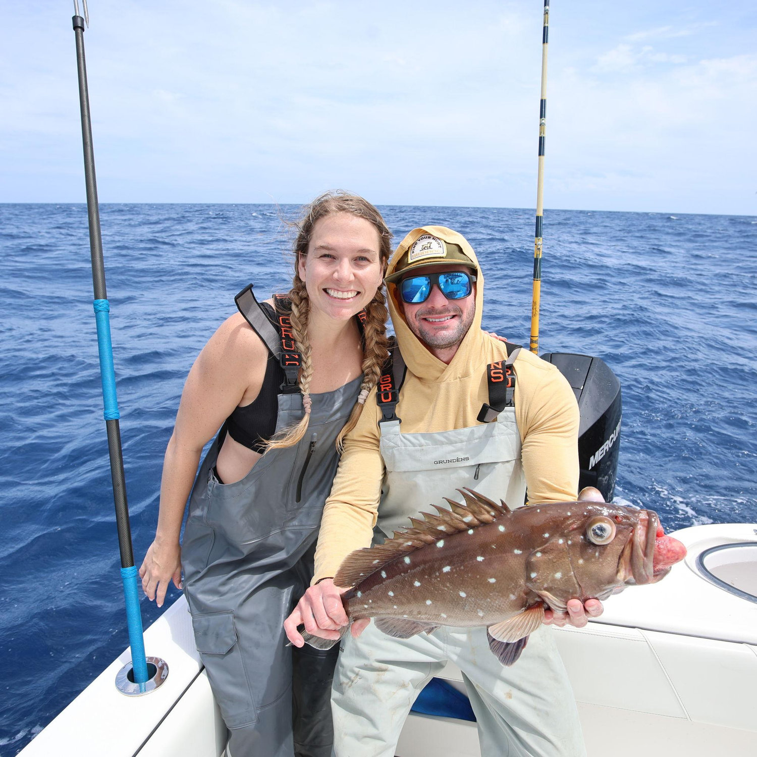 First every snowy grouper May 2026