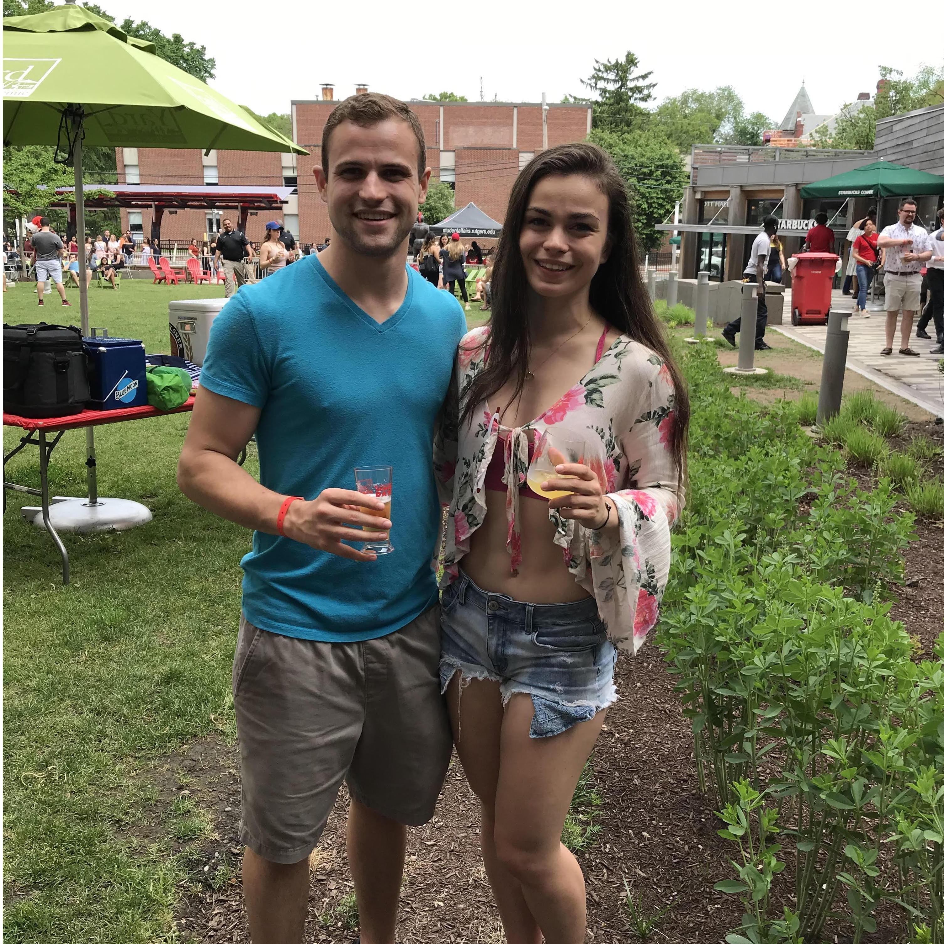 Senior days at Rutgers