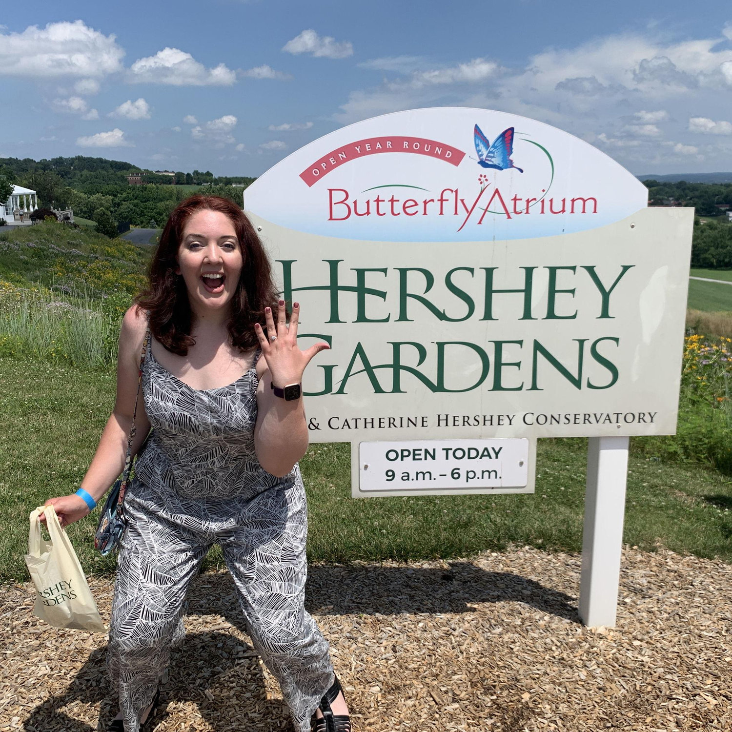 7/12/2021 Engaged at Hershey Gardens π¦β€οΈπ