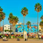 The Venice Beach Boardwalk