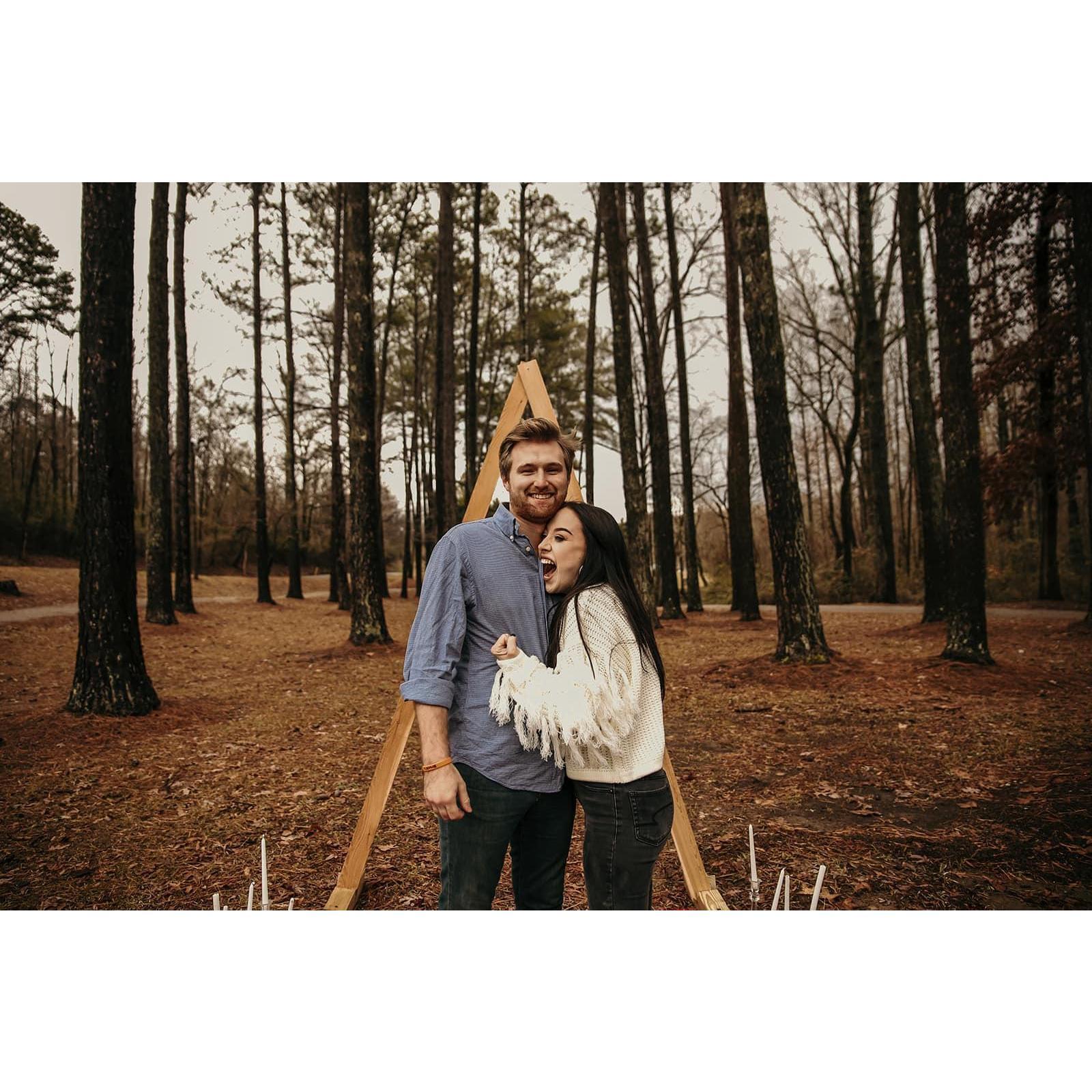 I call this the, "I secured Dylan Burgett!" face.