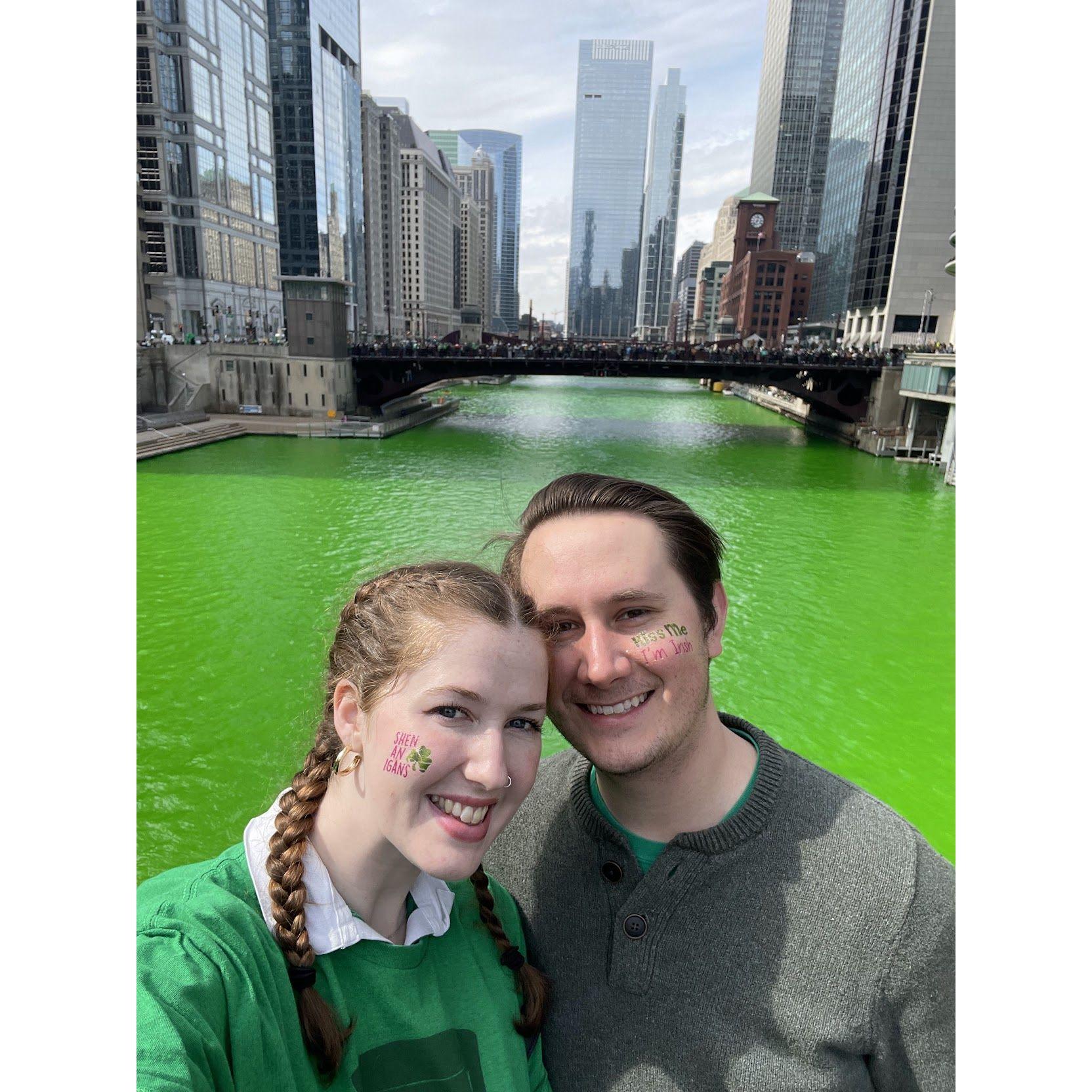 St. Paddy's Day Chicago with your two favorite irish kids!
