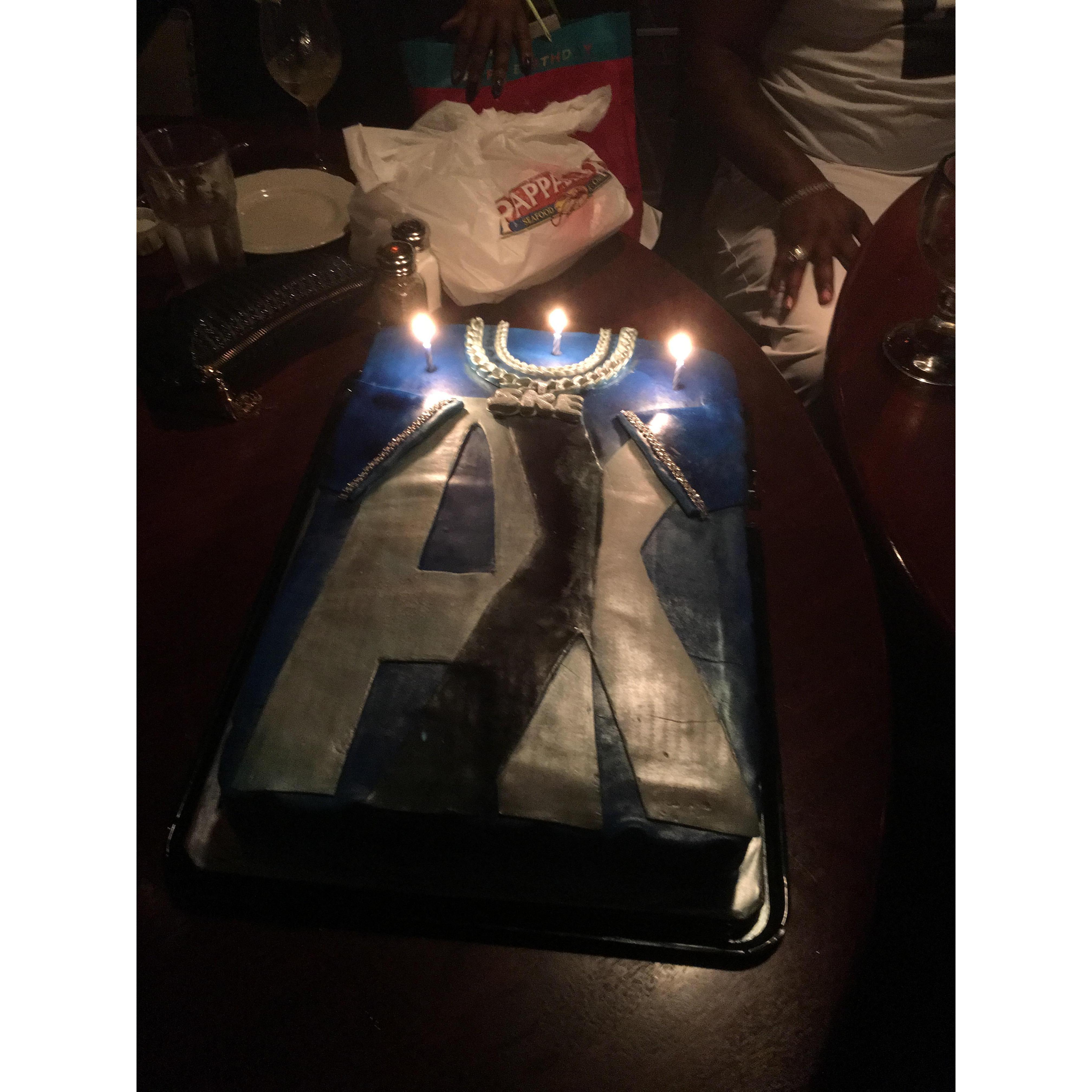 He didn’t even eat this damn cake! Lol!