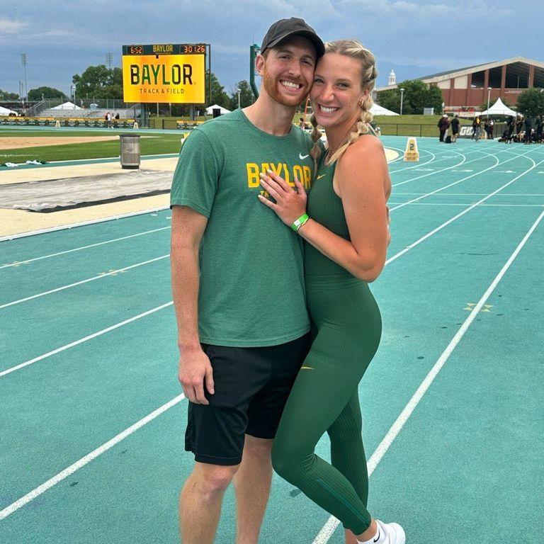 Baylor Track and Field's #1 fan!