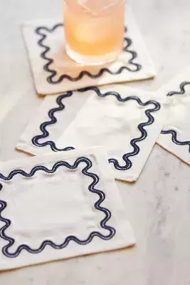 Madeline Cocktail Napkins, Set of 4
