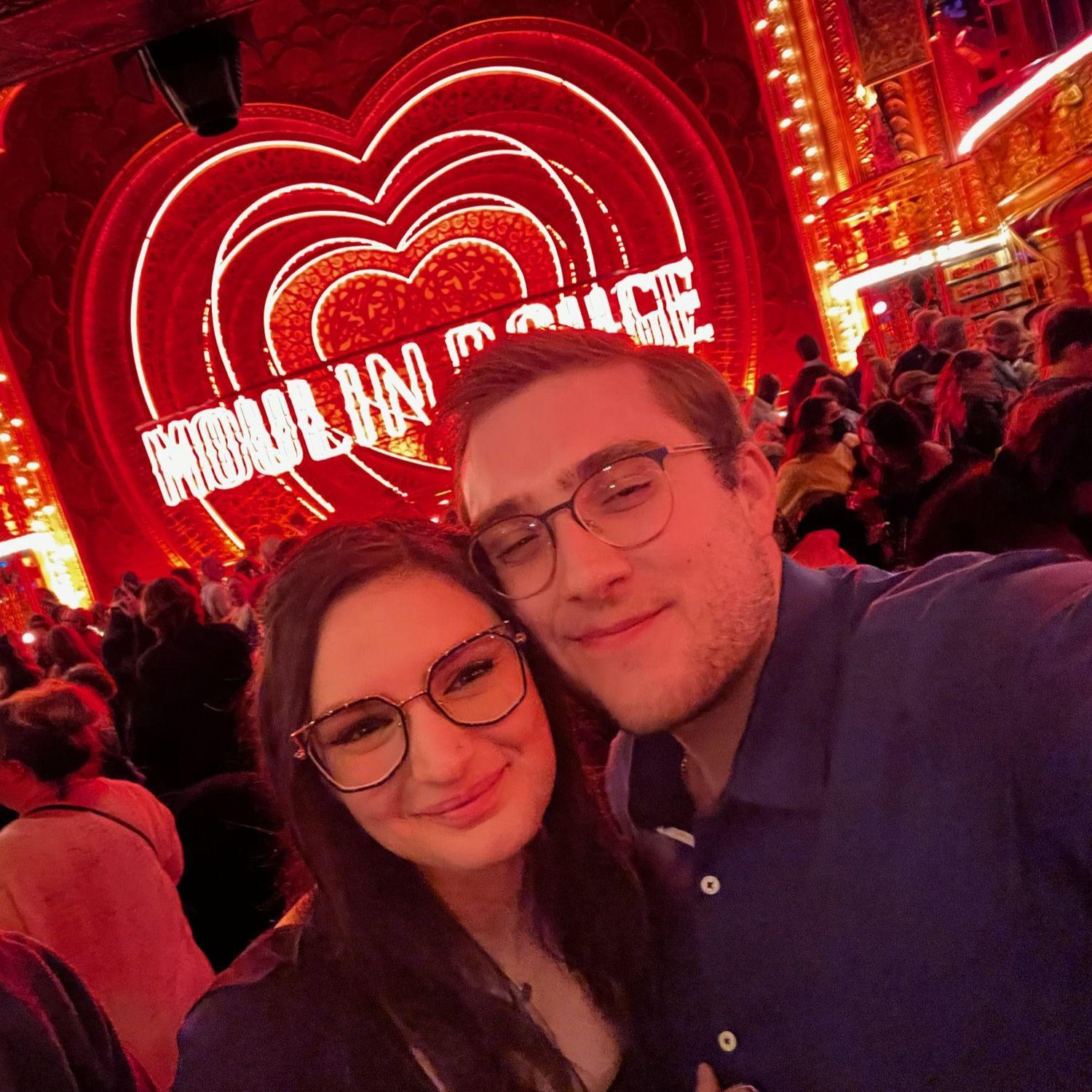 December, 2022 - Last Broadway show before we moved!