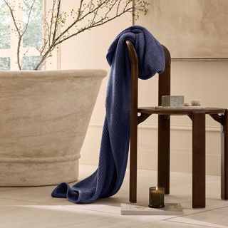 Turkish Ribbed Bath Sheet