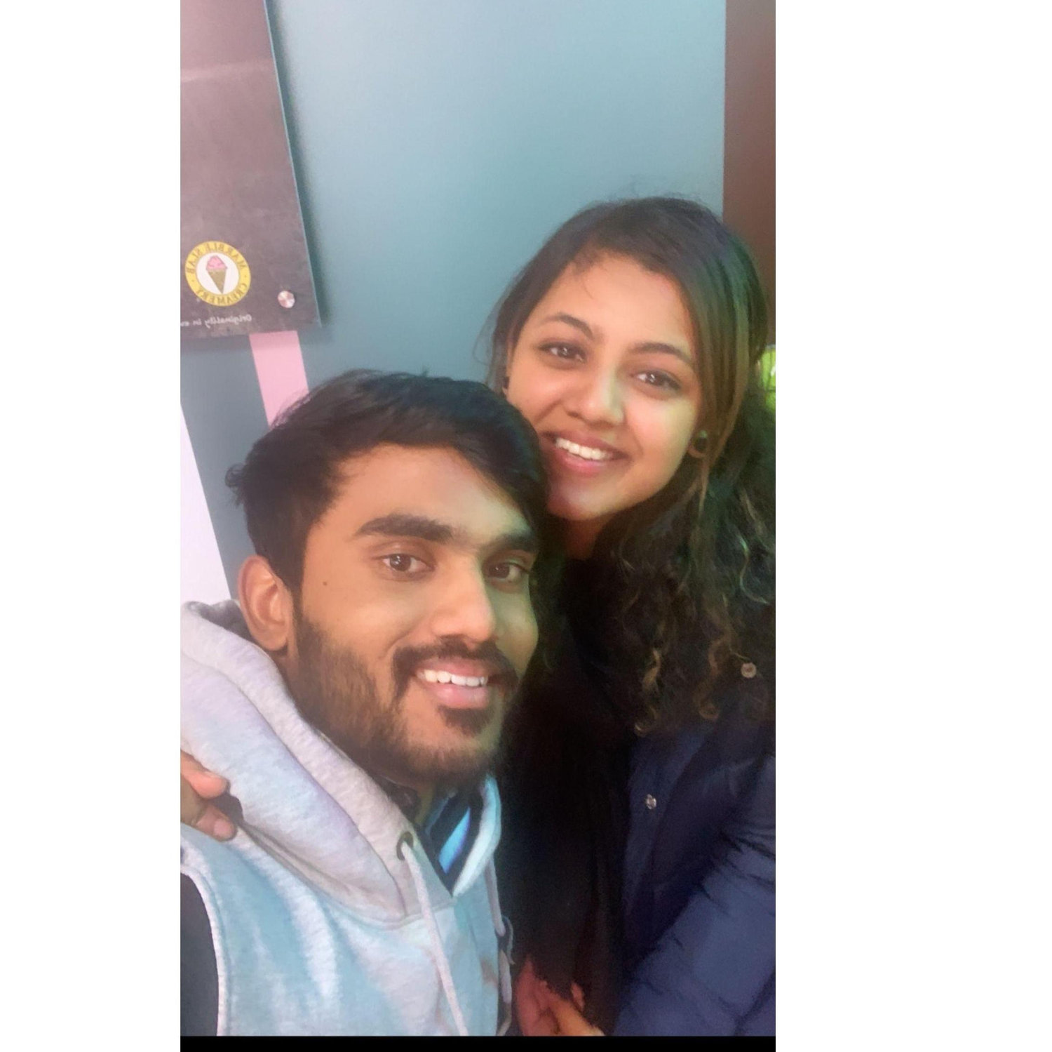 Our first date!