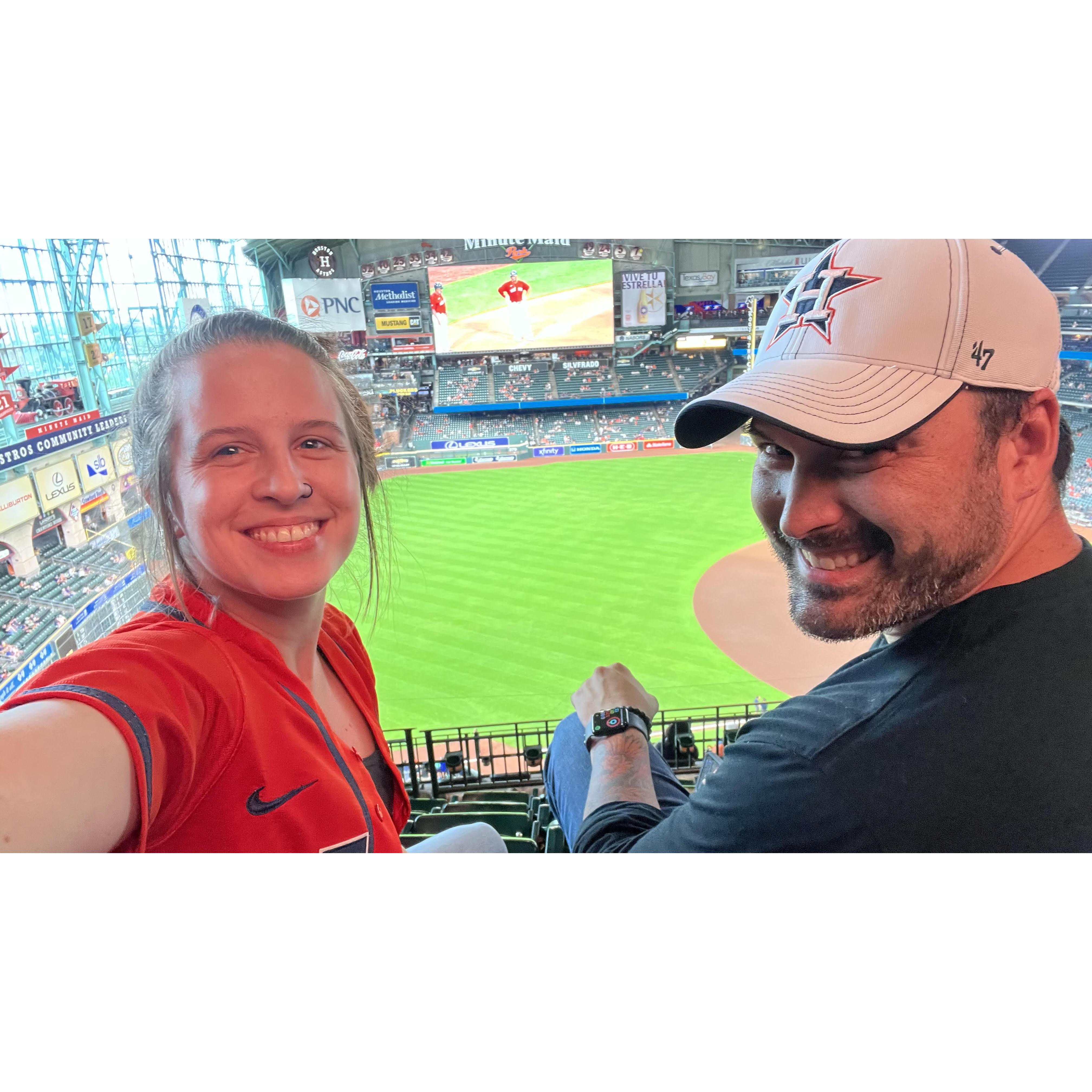 First Astros Game
