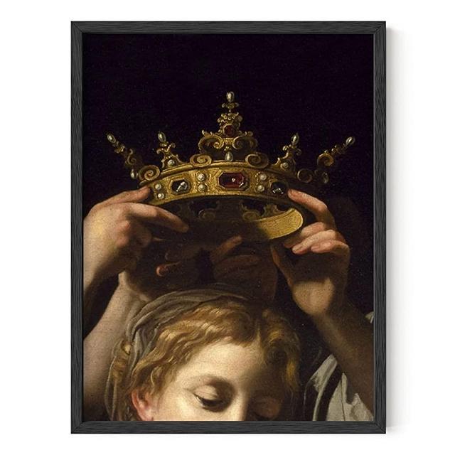 HAUS AND HUES Dark Academia Aesthetic - Dark Academia Aesthetic Room Decor Light Academia Aesthetic Room Decor Wall Posters Aesthetic Vintage Posters for Room Aesthetic BLACK FRAMED 12"x16"