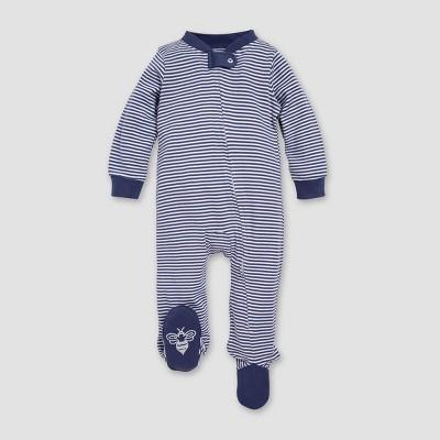 Burt's Bees Baby® Boys' Organic Cotton Classic Stripe Sleep N' Play - Indigo