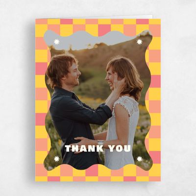 Yellow Wedding Thank You - Vibrante Photo