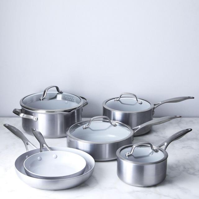 GreenPan Venice Pro 10-Piece Nonstick Cookware Set